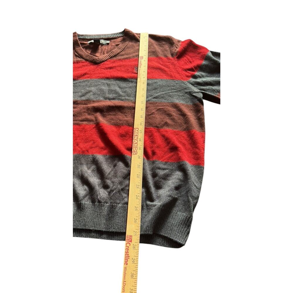 U.S. Polo Assn. Sweater Multicolor Pullover Men’s XXL Blue Red Brown Long Sleeve - Picture 7 of 8